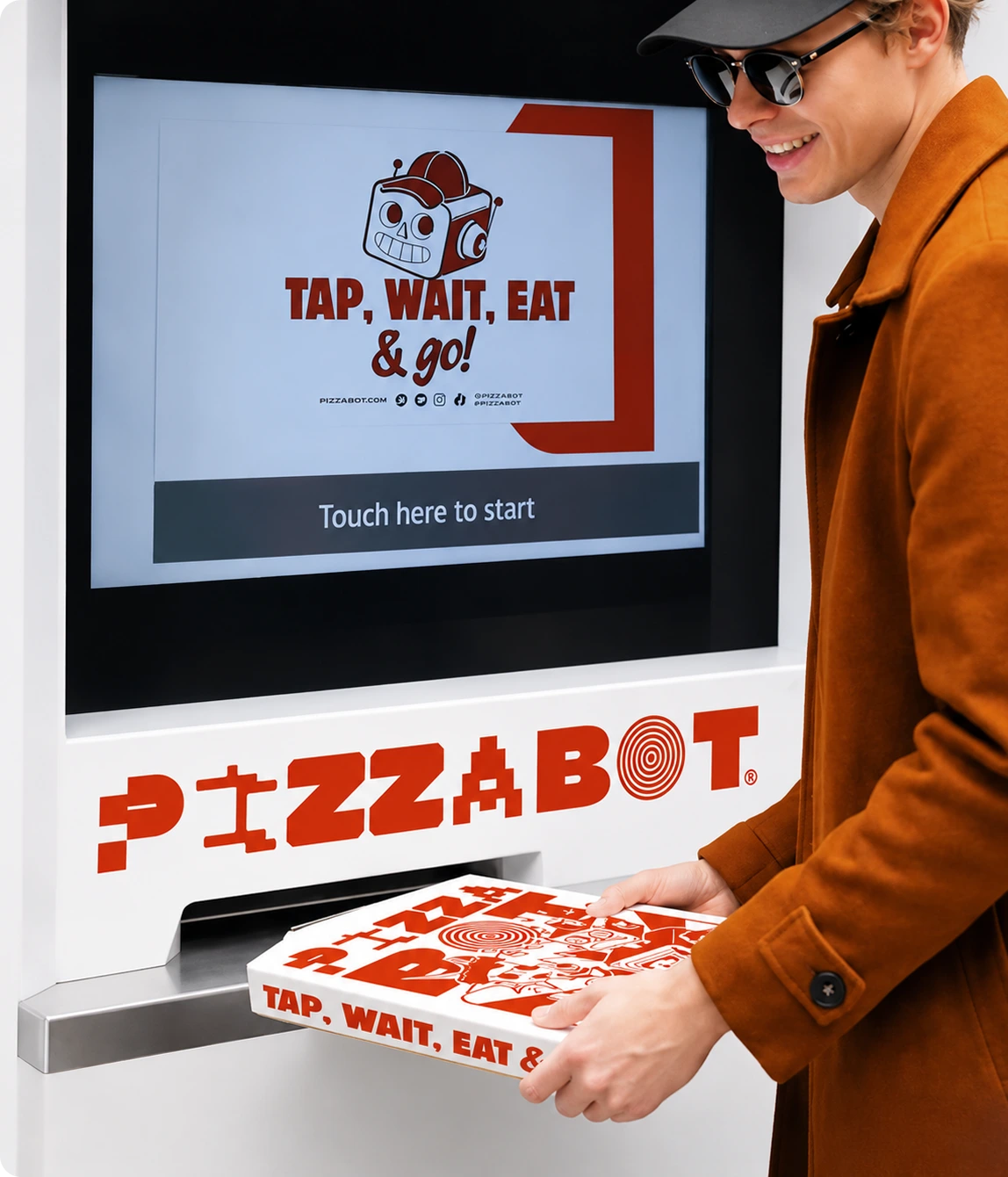 Paso 4 — Recoge tu pizza